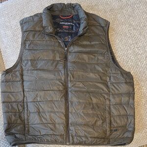 Hawke & Co Olive Quilted Puffer Vest - Men's